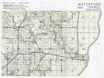 Waterford and Isabel Townships, Fulton County 195x